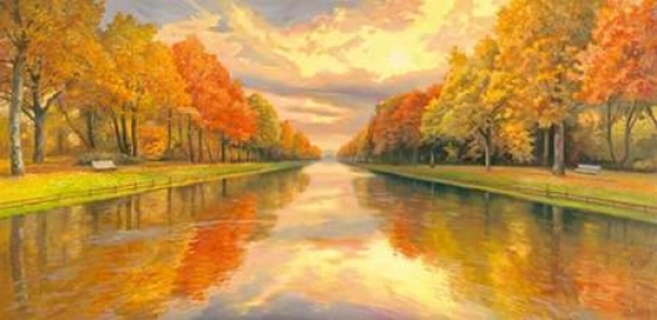 Boulevard sull acqua Poster Print by Adriano Galasso - Item # VARPDX2AD2897